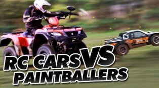 HPI TV Video: RC Cars Vs Paintballers