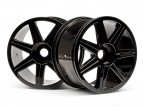 7 SPOKE BLACK CHROME TROPHY TRUGGY WHEEL