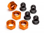 SHOCK CAPS  TROPHY SERIES 4PCS (ORANGE)