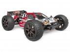 CLEAR TROPHY TRUGGY BODYSHELL W/WINDOW MASKS & DEC