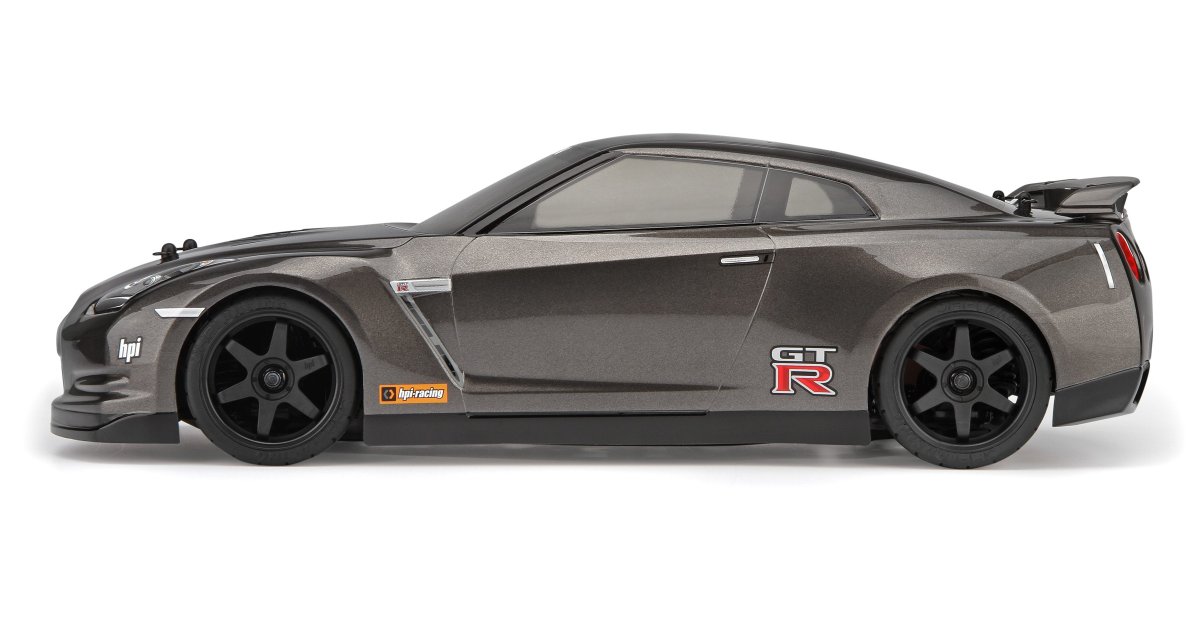 #106983 NISSAN GT-R (R35) BODY (PAINTED/GUNMETAL/200mm)