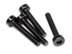 WIDE CAP HEAD TORX SCREW M5x30mm (4pcs)