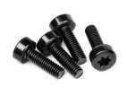 WIDE CAP HEAD TORX SCREW M5x14mm (4pcs)