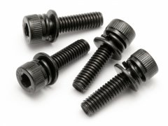 CAP HEAD SCREW M4x15mm with WASHER (4pcs)