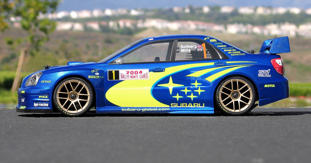 17505 2004 SUBARU IMPREZA WRC Body (200mm)