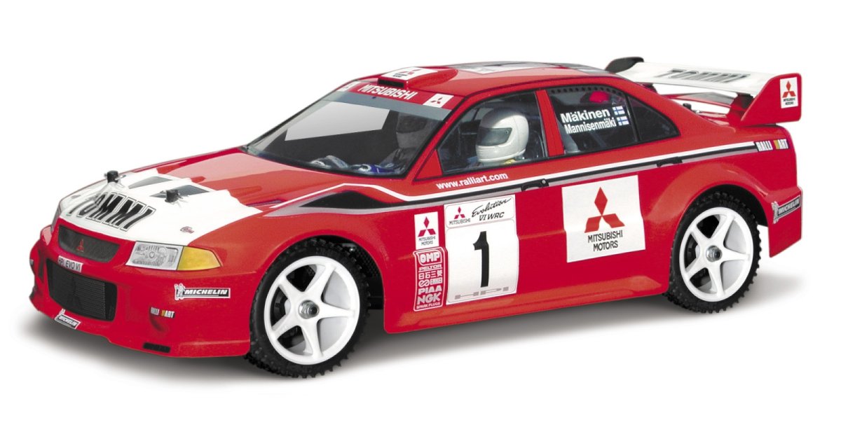 #7348 MITSUBISHI LANCER EVOLUTION VI WRC BODY (190mm)