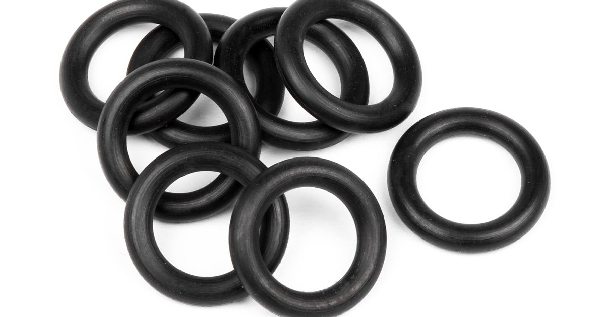 75080 O-RING 7x11x2.0mm (BLACK/8pcs)