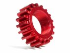 ALUMINUM THREADED PINION GEAR 19Tx12mm (1M)