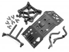 SKID PLATE/BODY MOUNT/SHOCK TOWER SET