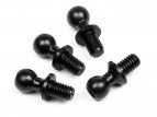 BALL STUD 4.3x9mm (2mm SOCKET/4pcs)