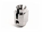 HEAVY-DUTY CUP JOINT 5x10x18mm (D CUT/SILVER)