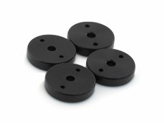 PRECISION PISTON 1.4x2 Holes (4pcs/Black)