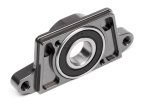 HD ALUMINUM SPUR GEAR MOUNT (GUNMETAL)