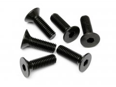 FLAT HEAD SCREW M5x16mm (HEX SOCKET/6pcs)