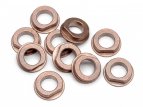 FLANGED METAL BUSHING 6x10x3mm (10pcs)