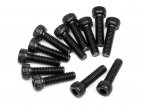 CAP HEAD SCREW M2.6x10mm (12pcs)