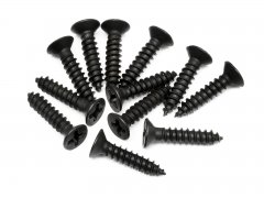 TP. FLAT HEAD SCREW M3x15mm (12pcs)