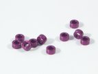 ALUMINUM WASHER 3x6x3.0mm (PURPLE/10pcs)