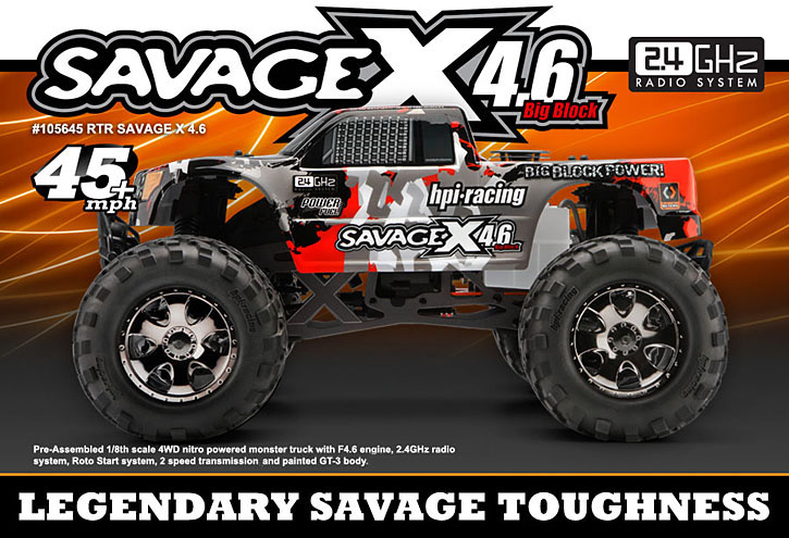 savage x 4.6 big block