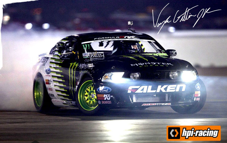 105945 RTR E10 w/ Monster Energy Falken Mustang