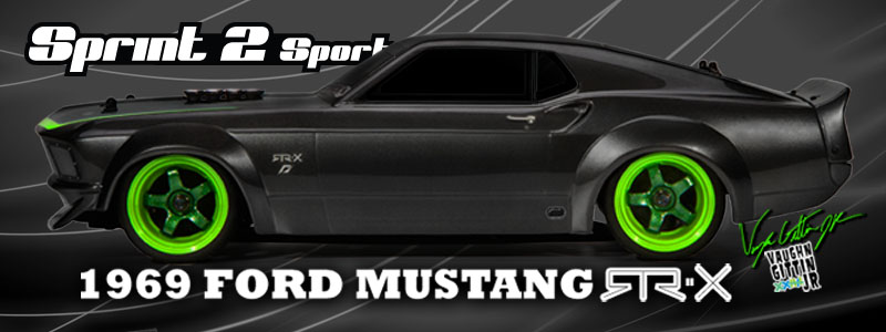 Sprint 2 sport rtr w/ 1969 ford mustang #3