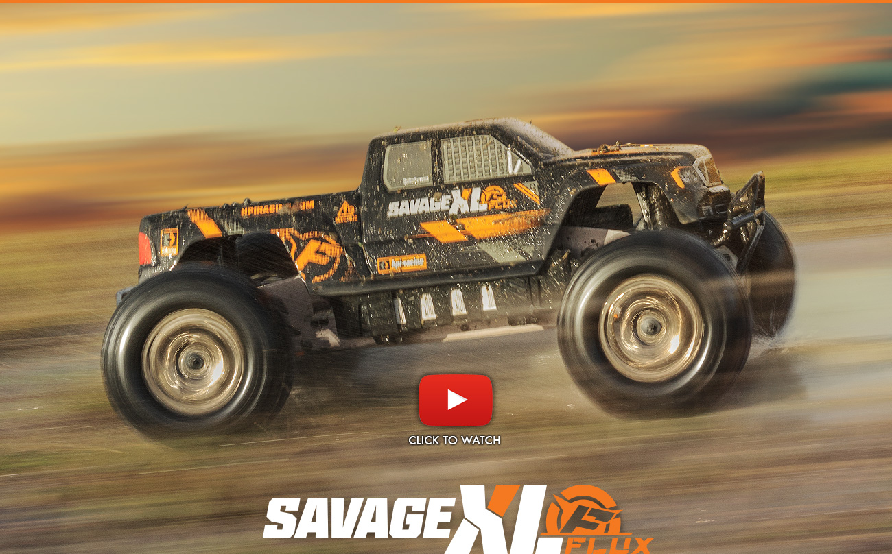 HPI Racing - Savage X Flux V2 RTR (Ready To Run) Brushless Monster Tru